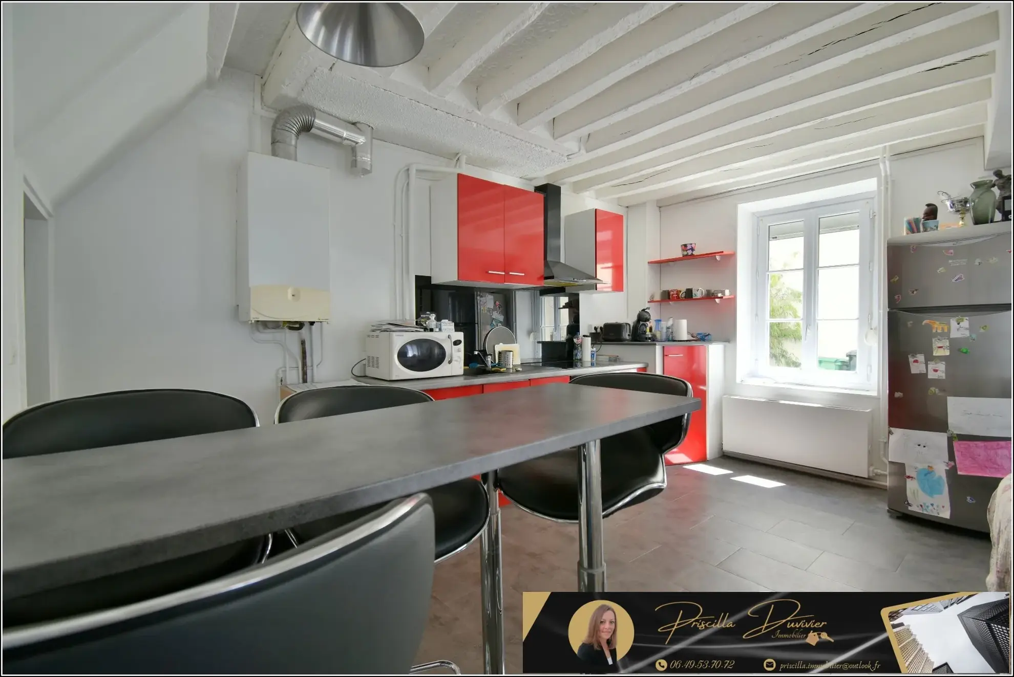 Maison de ville à vendre à Saint-Martin-du-Tertre - 2 chambres 