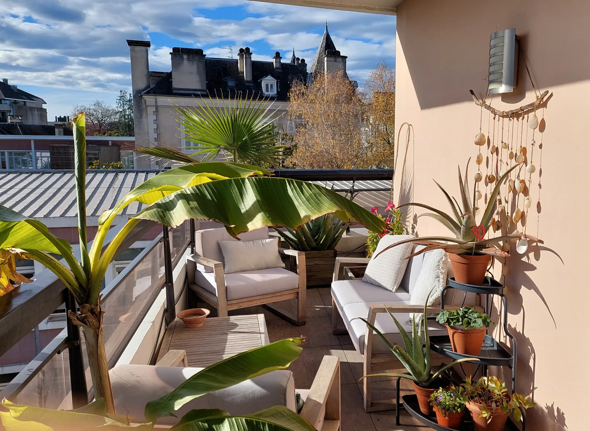 Appartement T2 avec Terrasse et Vue Pyrénées à Pau