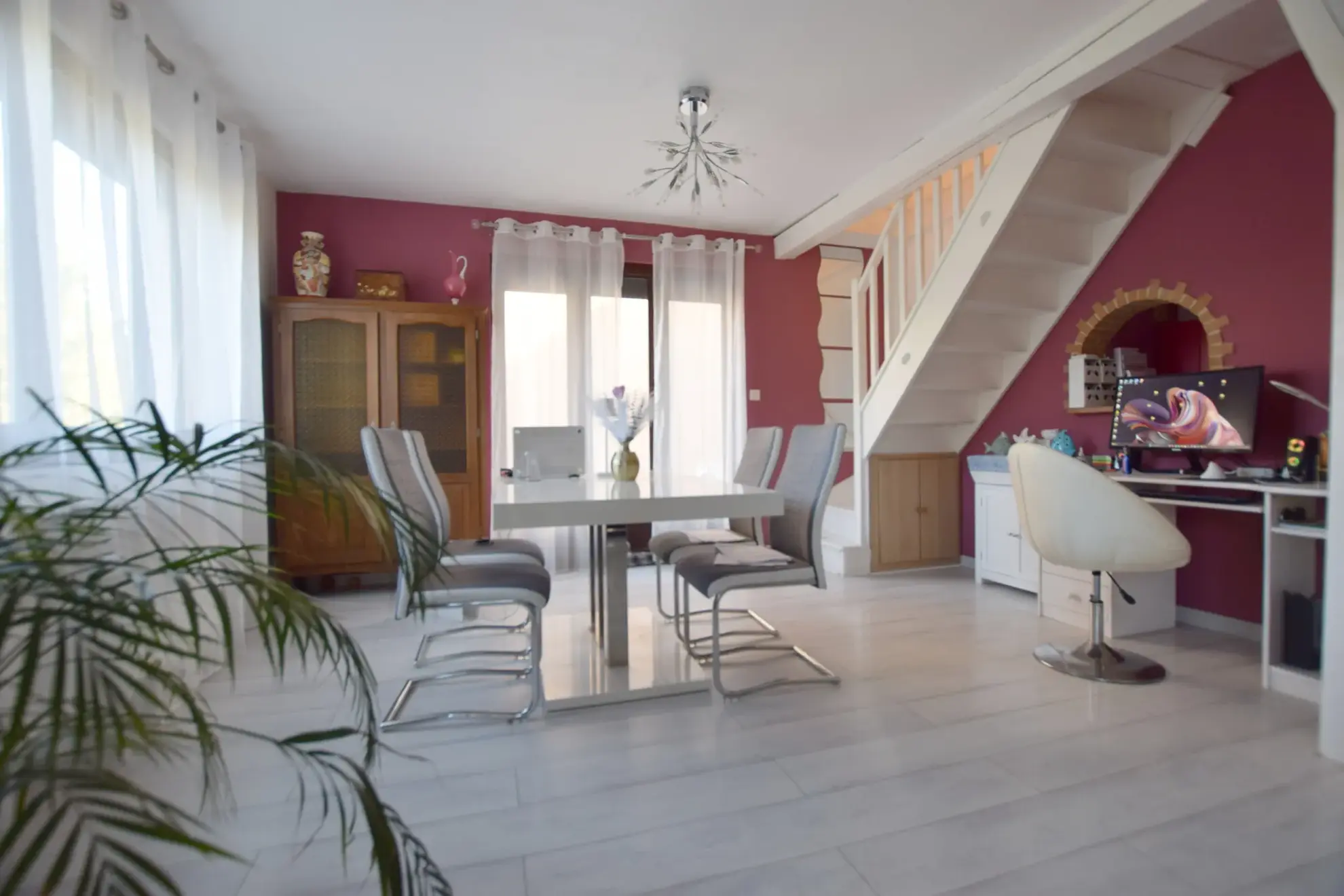 Appartement duplex lumineux avec terrasse, garage à Grandvillars - 105 m²