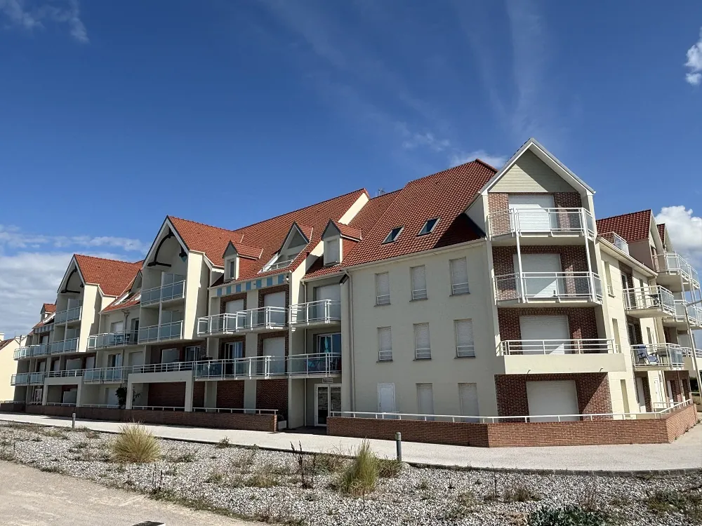 Appartement face mer avec balcon et parking à Cayeux-sur-Mer 