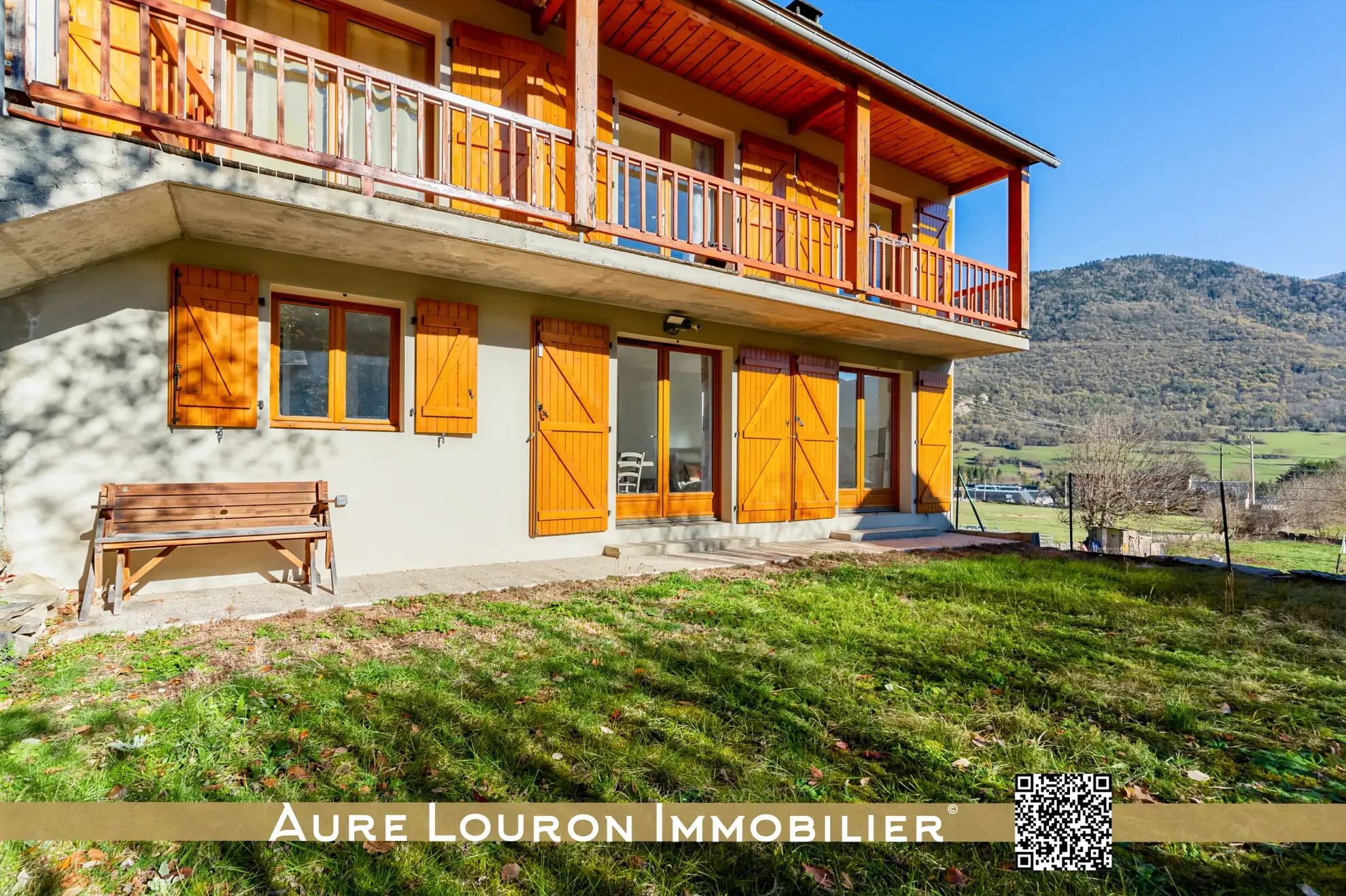 Appartement 3 pièces avec jardin et parking à Ancizan, idéal pour investissement ou résidence