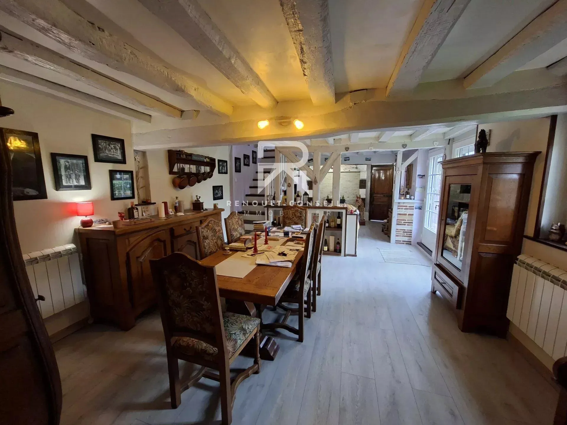 Maison Normande rénovée à Launay - Charme et confort au calme 