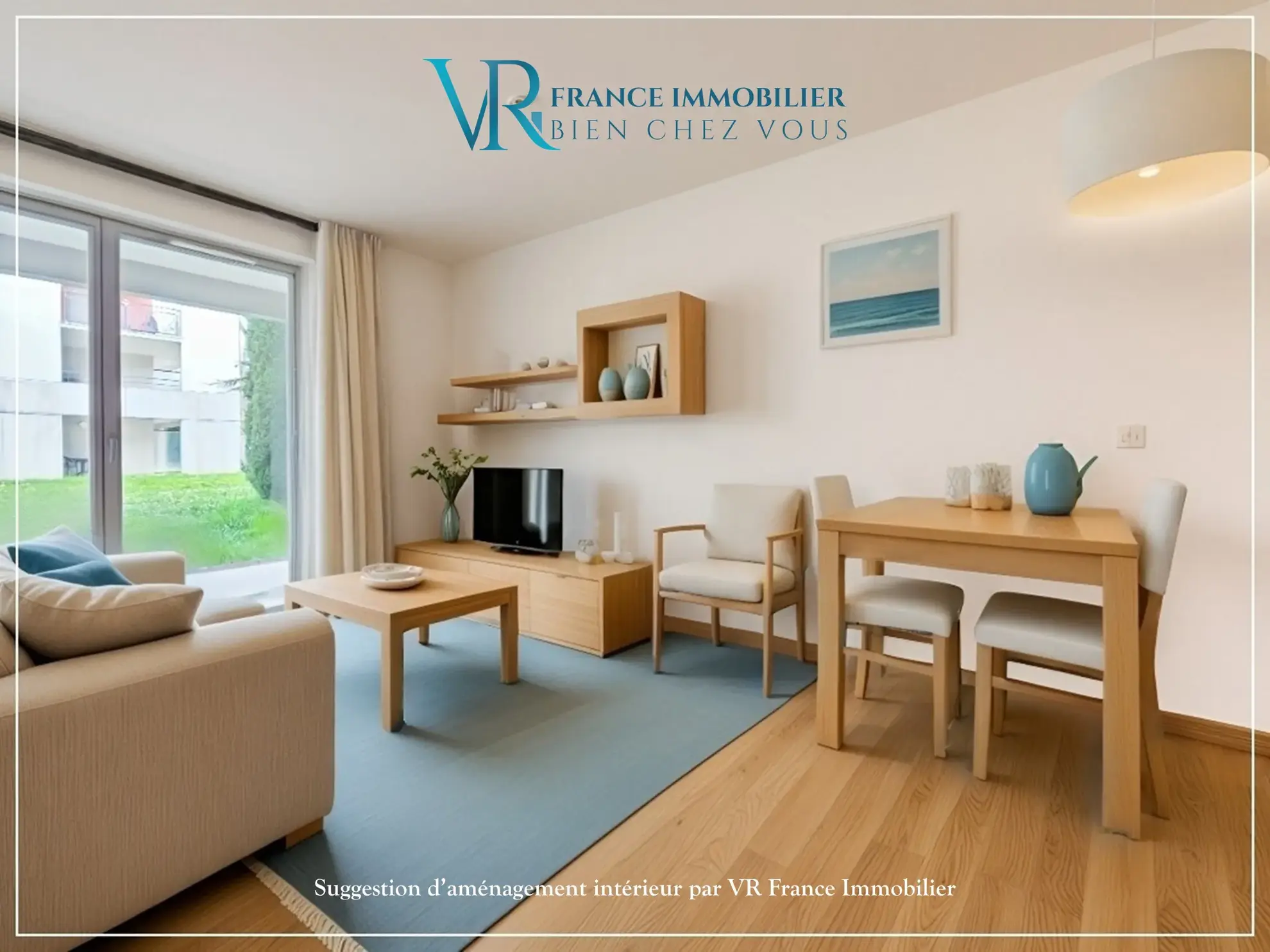 Investissez dans un studio meublé de 31 m² avec terrasse à Divonne-les-Bains 