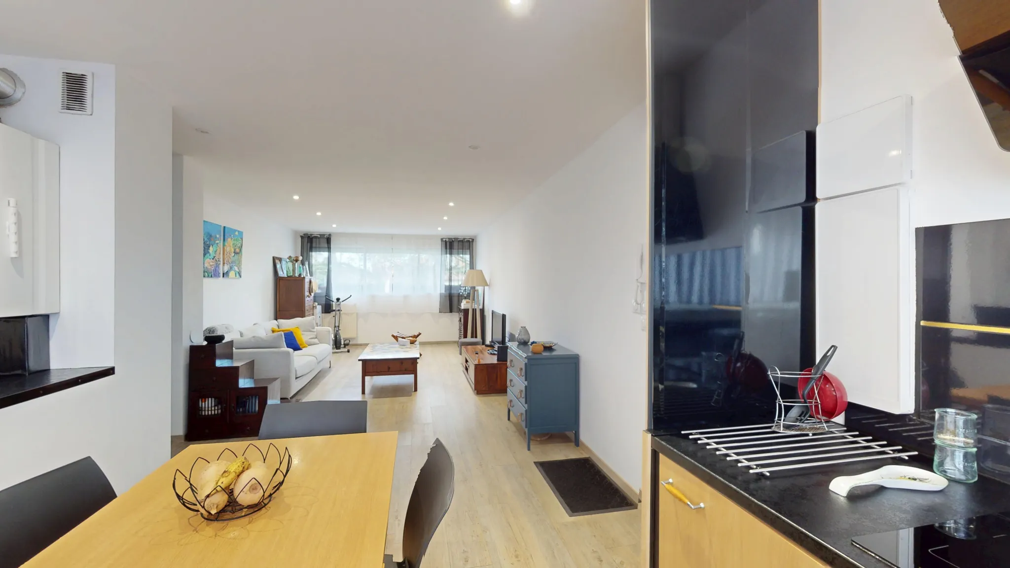 Appartement T3 lumineux avec cave à Toulouse Ancely 