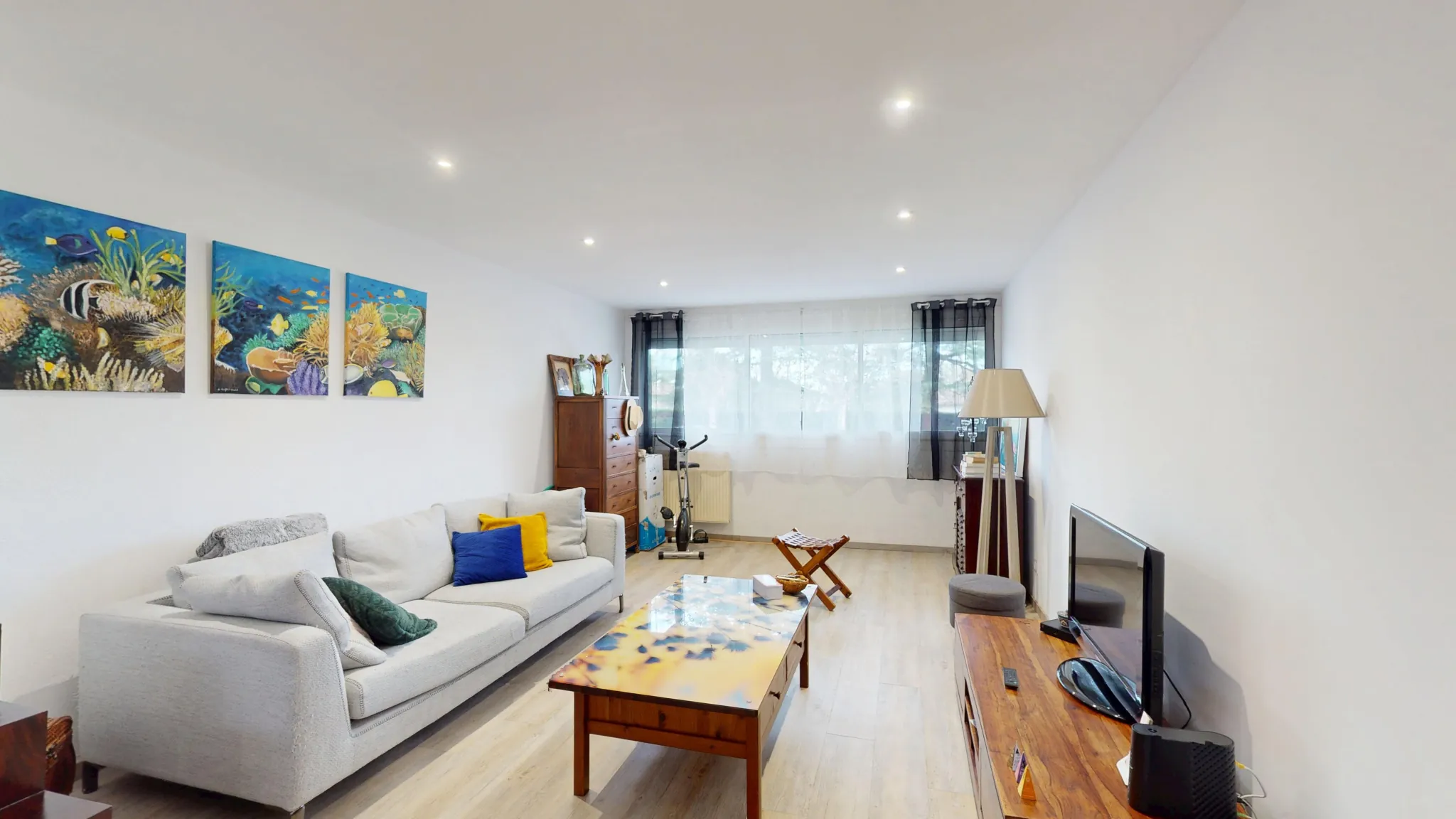 Appartement T3 lumineux avec cave à Toulouse Ancely 