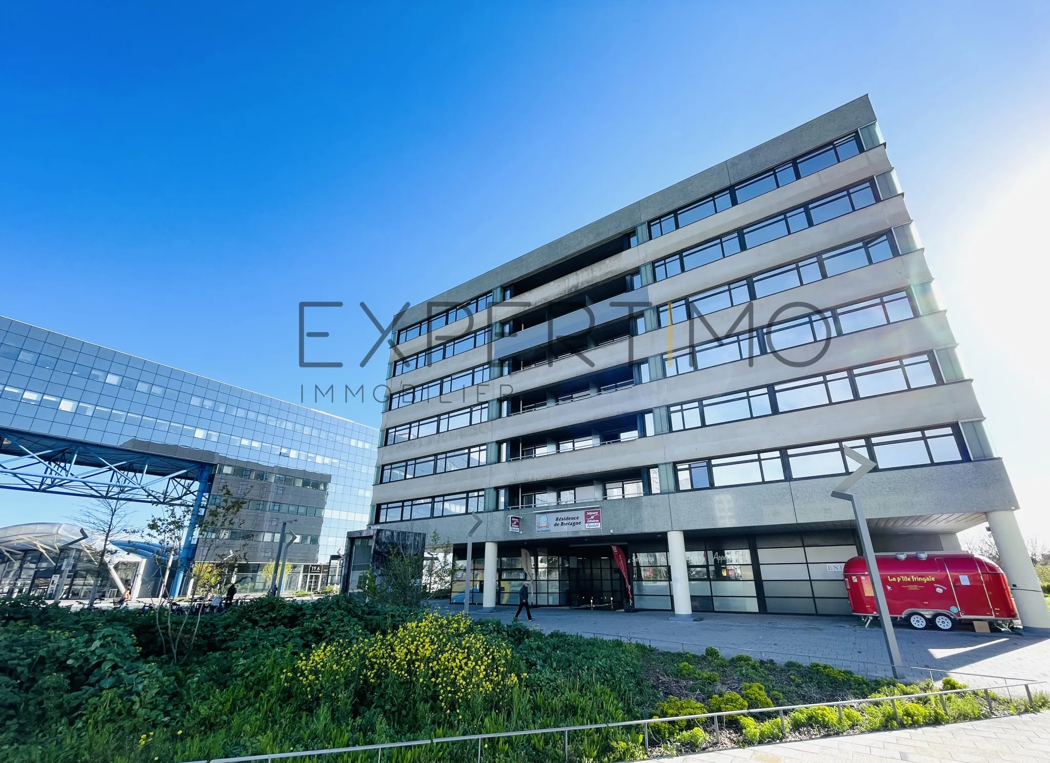 Studio sécurisé à Rennes Gare Sud - Investissement locatif clé en main