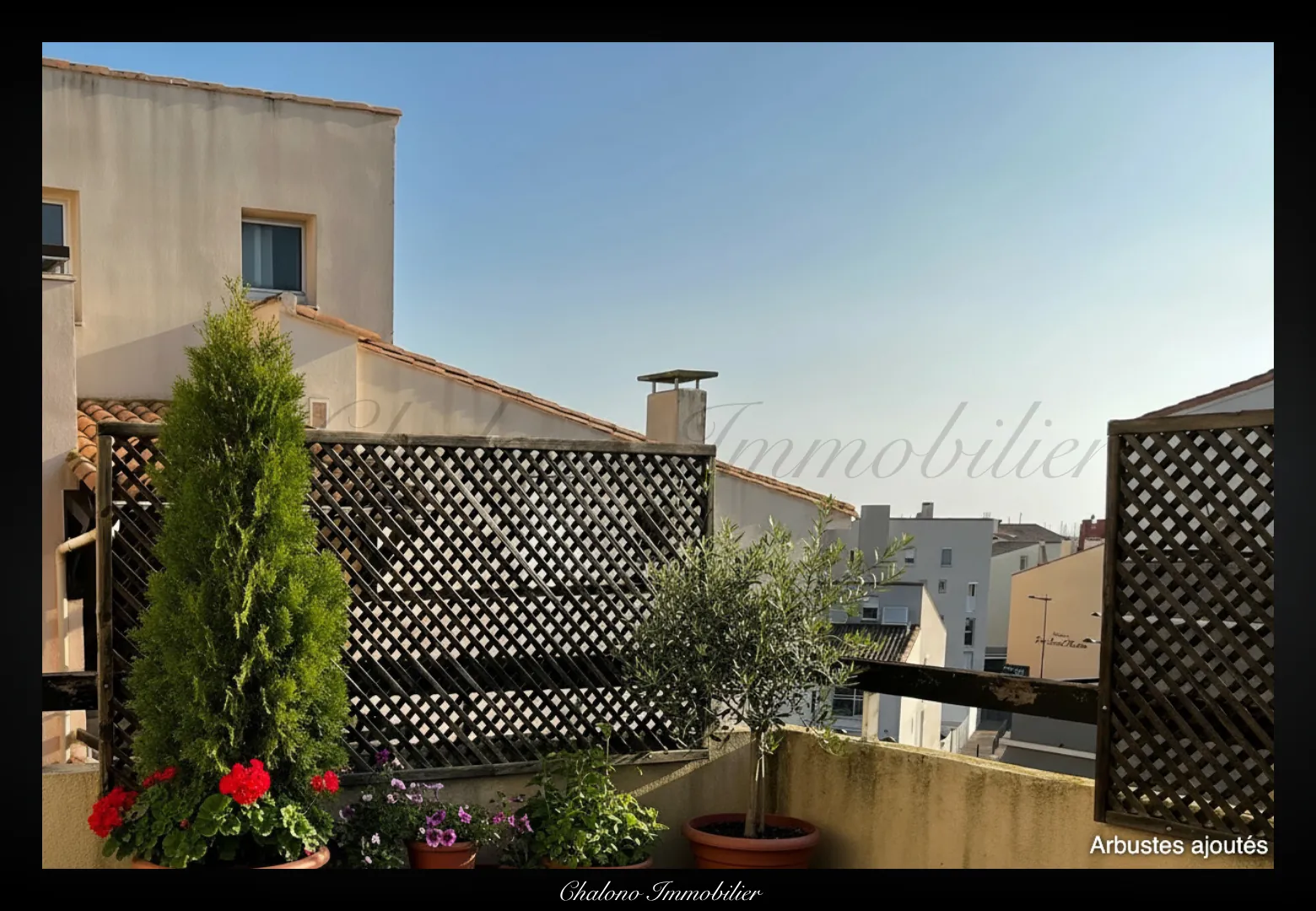 Appartement duplex 3 pièces au dernier étage avec terrasse en vente au Cap d'Agde 