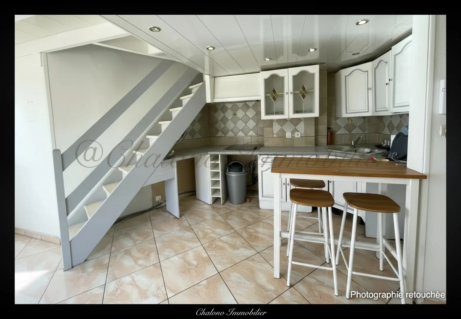 Appartement duplex 3 pièces au dernier étage avec terrasse en vente au Cap d'Agde 