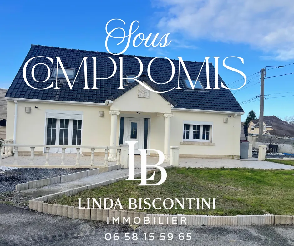 Maison semi plain-pied lumineuse avec garage à Henin Beaumont