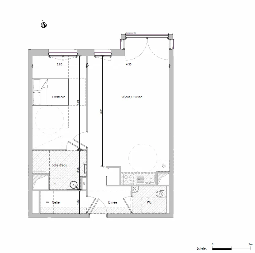 Programme neuf d'appartements avec vue port au Treport à partir de 240 000 € 
