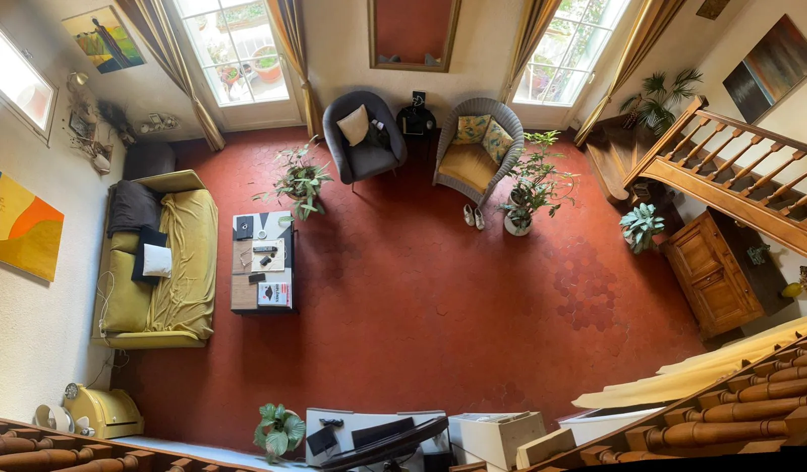 Appartement T3 en duplex lumineux et climatisé à Aix-en-Provence