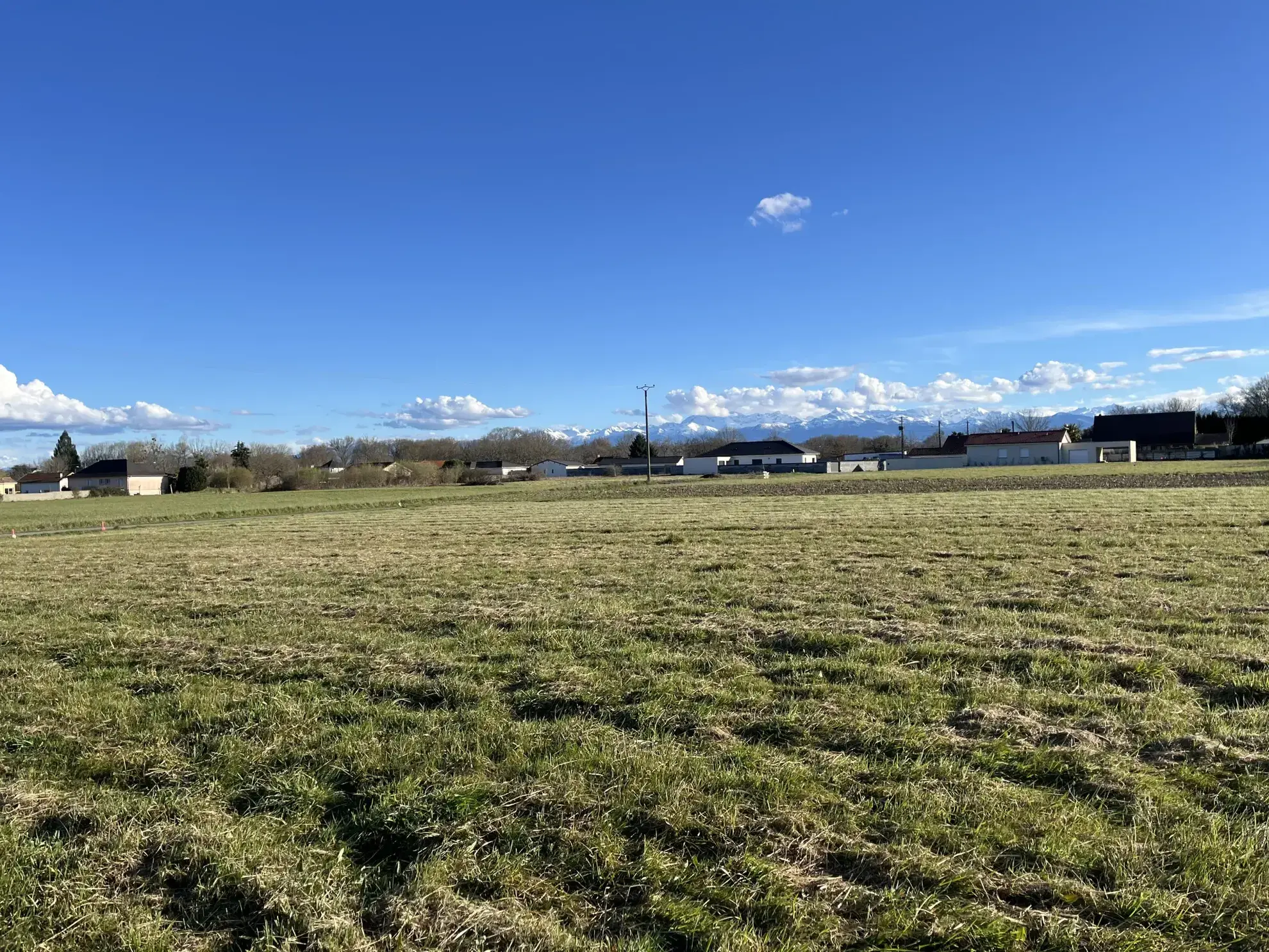 Terrains à bâtir avec vue sur les Pyrénées à Oursbelille - Proche Tarbes