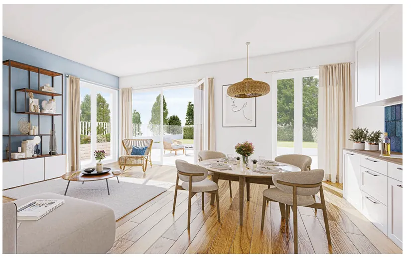 Appartement 3 pièces neuf à Chartres – Livraison 2026 au prix de 198 000 € 