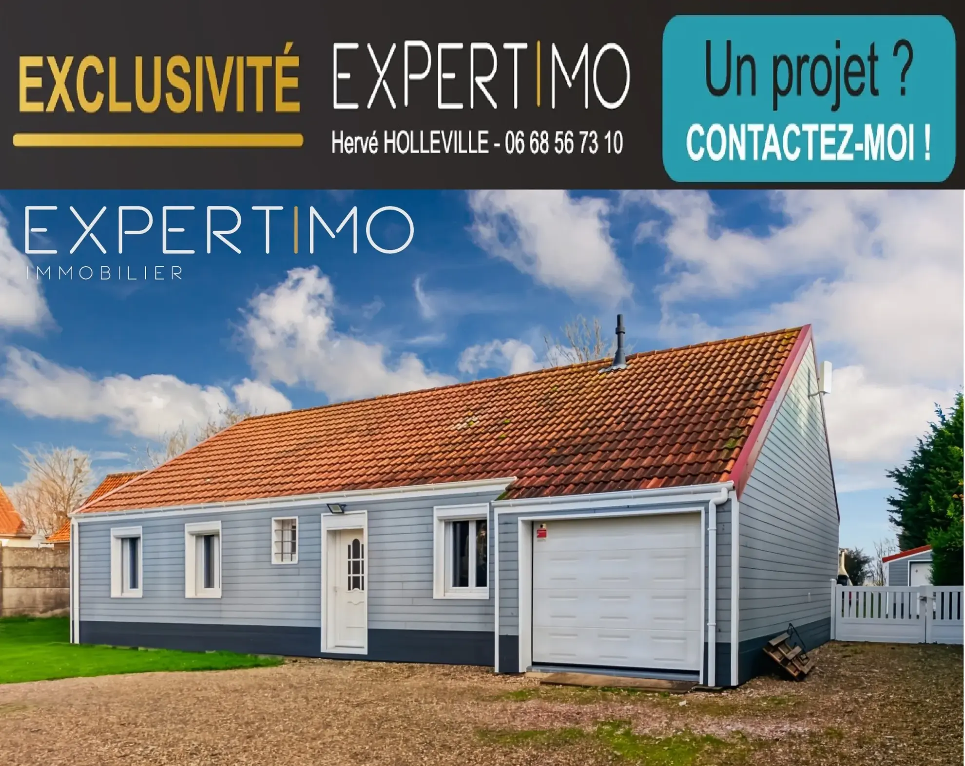 Maison de plain-pied à Argoules avec terrain et isolation récente