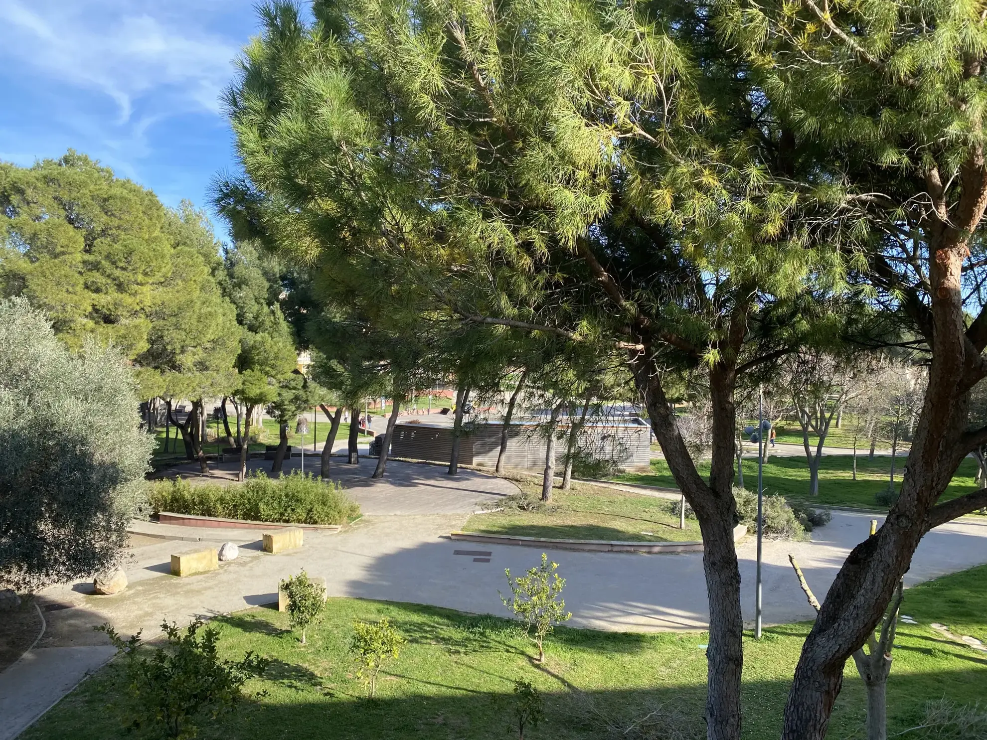 Studio avec vue sur le Parc Charles de Gaulle à Balaruc-les-Bains