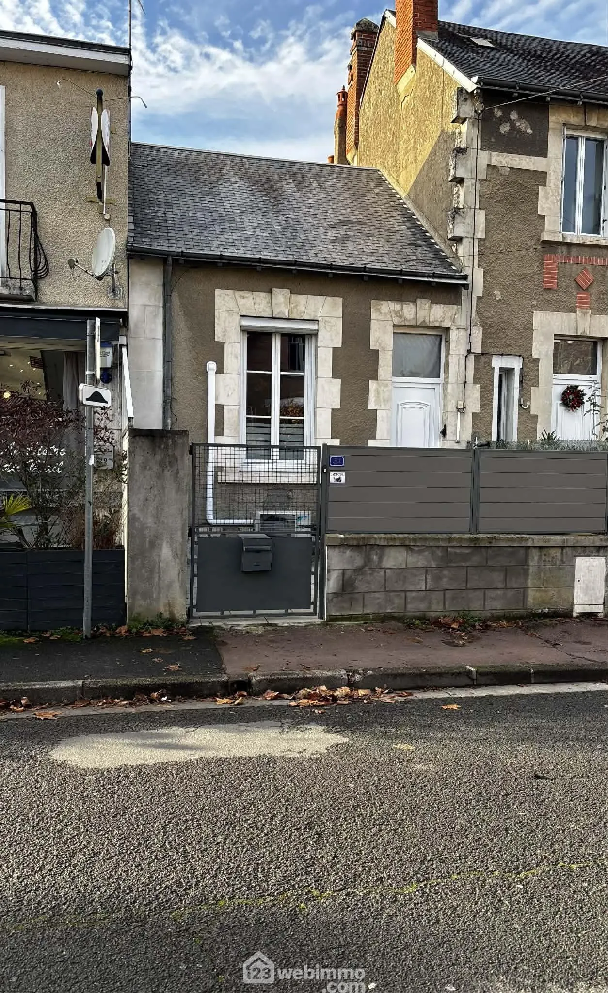 Maison de ville à Châtellerault de 58 m² avec terrasse et jardin 