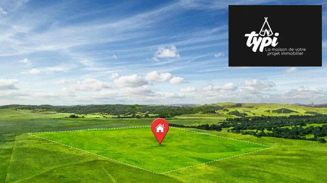 Terrain constructible à vendre à Landevant - 510 m² avec vue dégagée