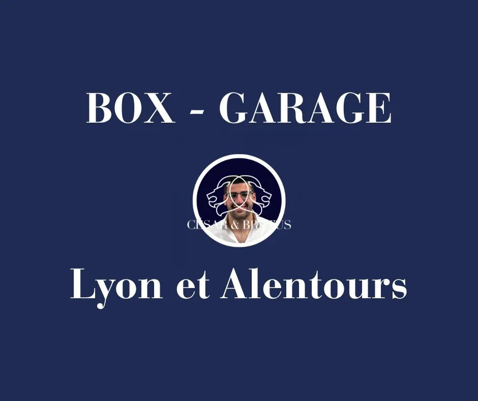 Garage fermé de 15 m² à vendre dans le 8e arrondissement de Lyon
