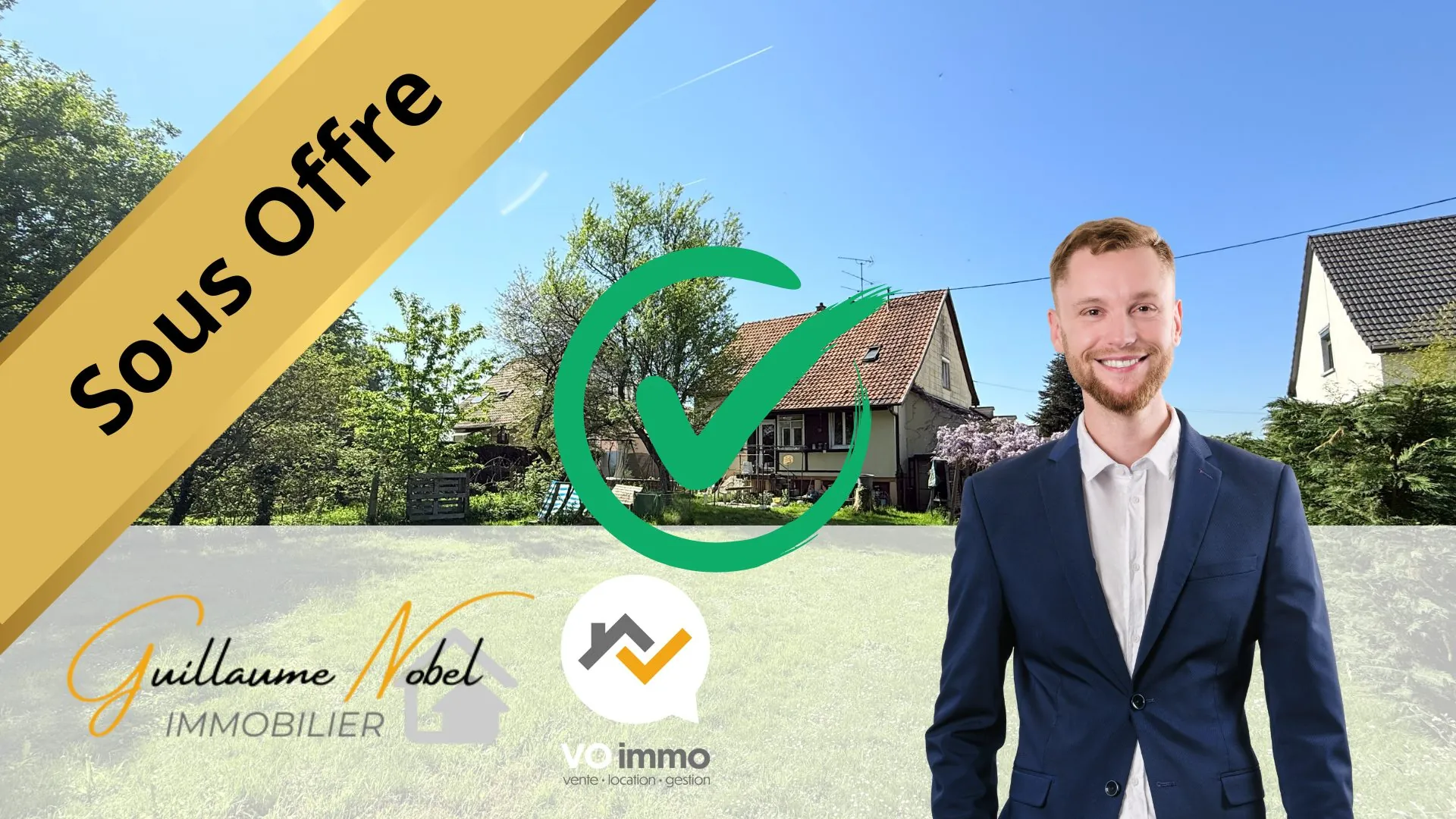 Maison individuelle de 144 m² avec jardin à Chavannes-sur-l'Étang