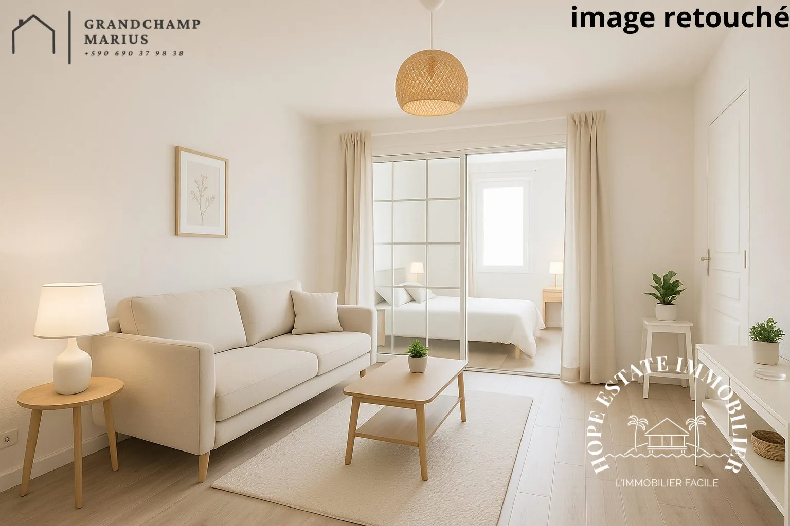 Appartement T2 rénové de 37 m² à Concordia - Opportunité d'investissement ou résidence 