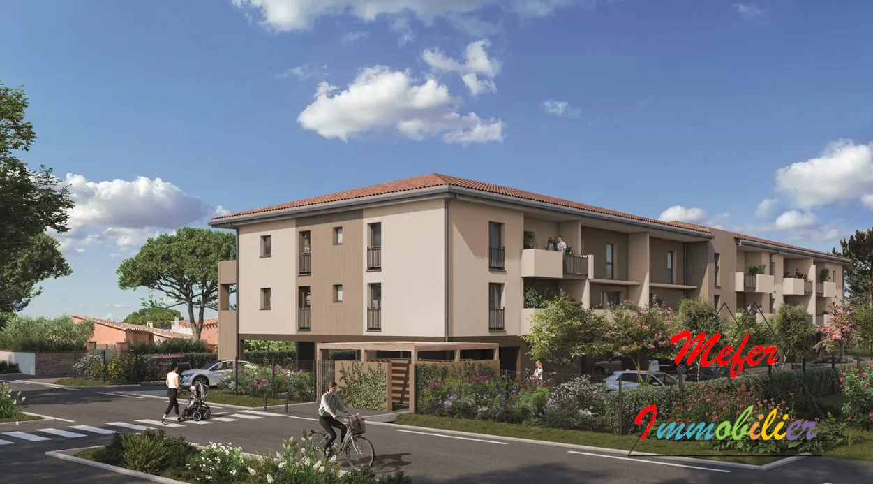 Appartement neuf T2 à Elne avec terrasse et environnement méditerranéen - Livraison 2026