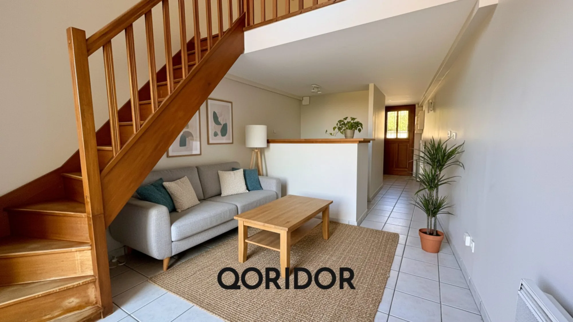 Appartement duplex rénové avec jardin à Saint Genis les Ollières - Centre-ville calme 
