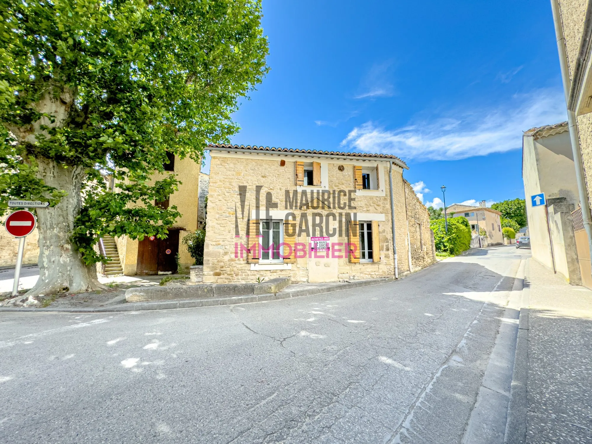 Maison de village 4 pièces avec cave voûtée à Caromb