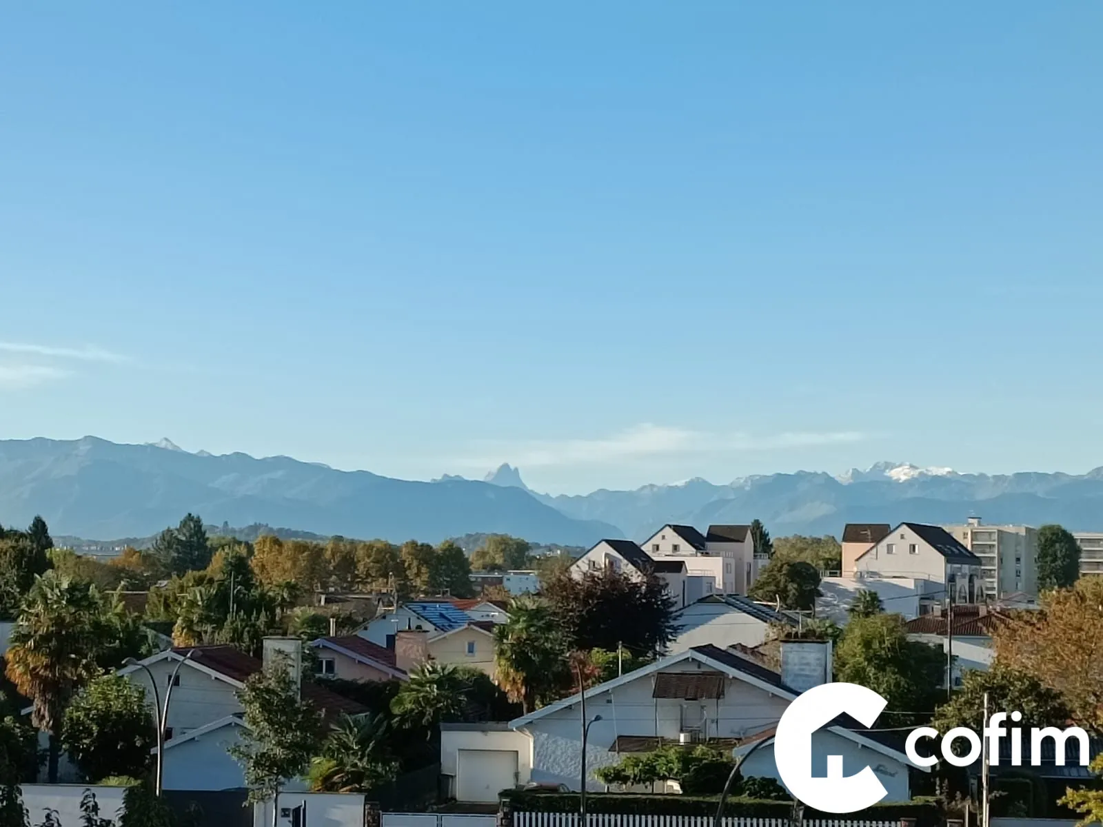 Appartement T3 avec terrasse et vue Pyrénées à Pau - Résidence récente