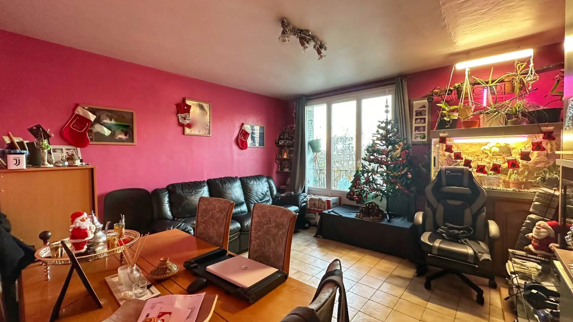 Investissement locatif : Appartement T4 de 66,96 m² à Grenoble avec vue sur la chaîne de Belledonne 