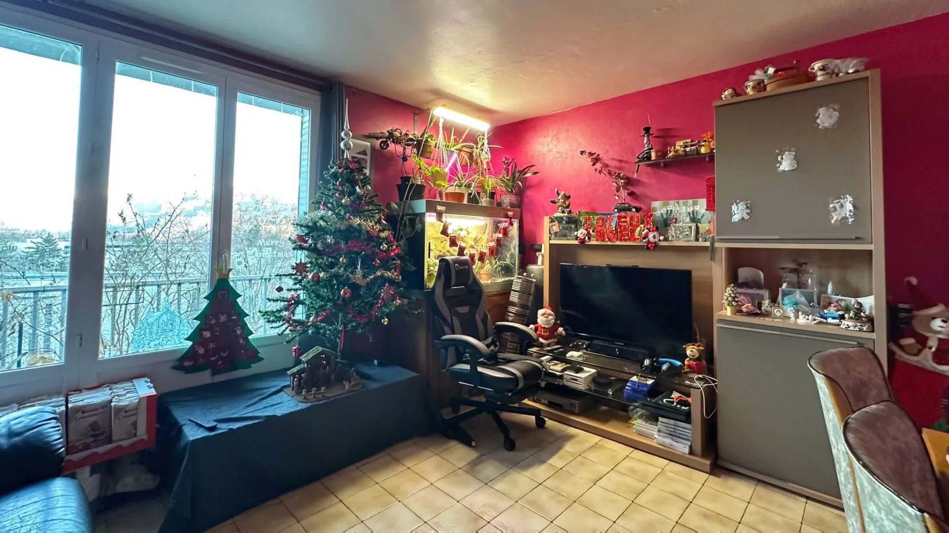 Investissement locatif : Appartement T4 de 66,96 m² à Grenoble avec vue sur la chaîne de Belledonne 