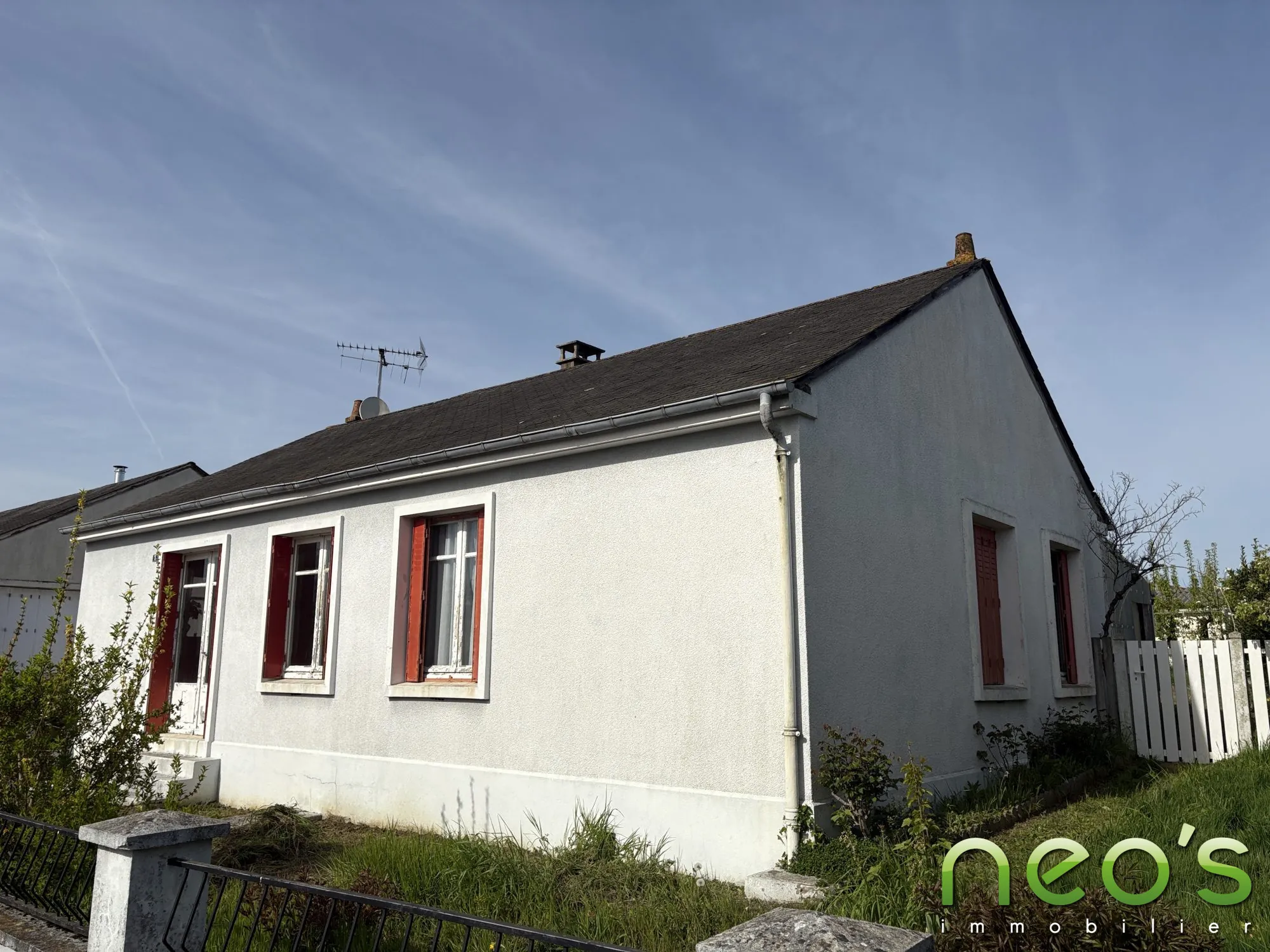Maison à vendre à Saint Macaire en Mauges – 82 m², garage, jardin, travaux à prévoir 