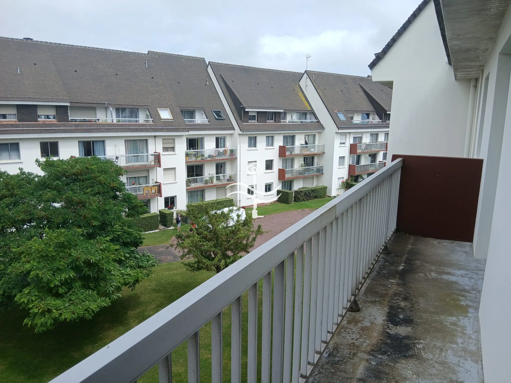 Appartement lumineux avec double balcon à Ouistreham — Vue Sud, 2 Chambres