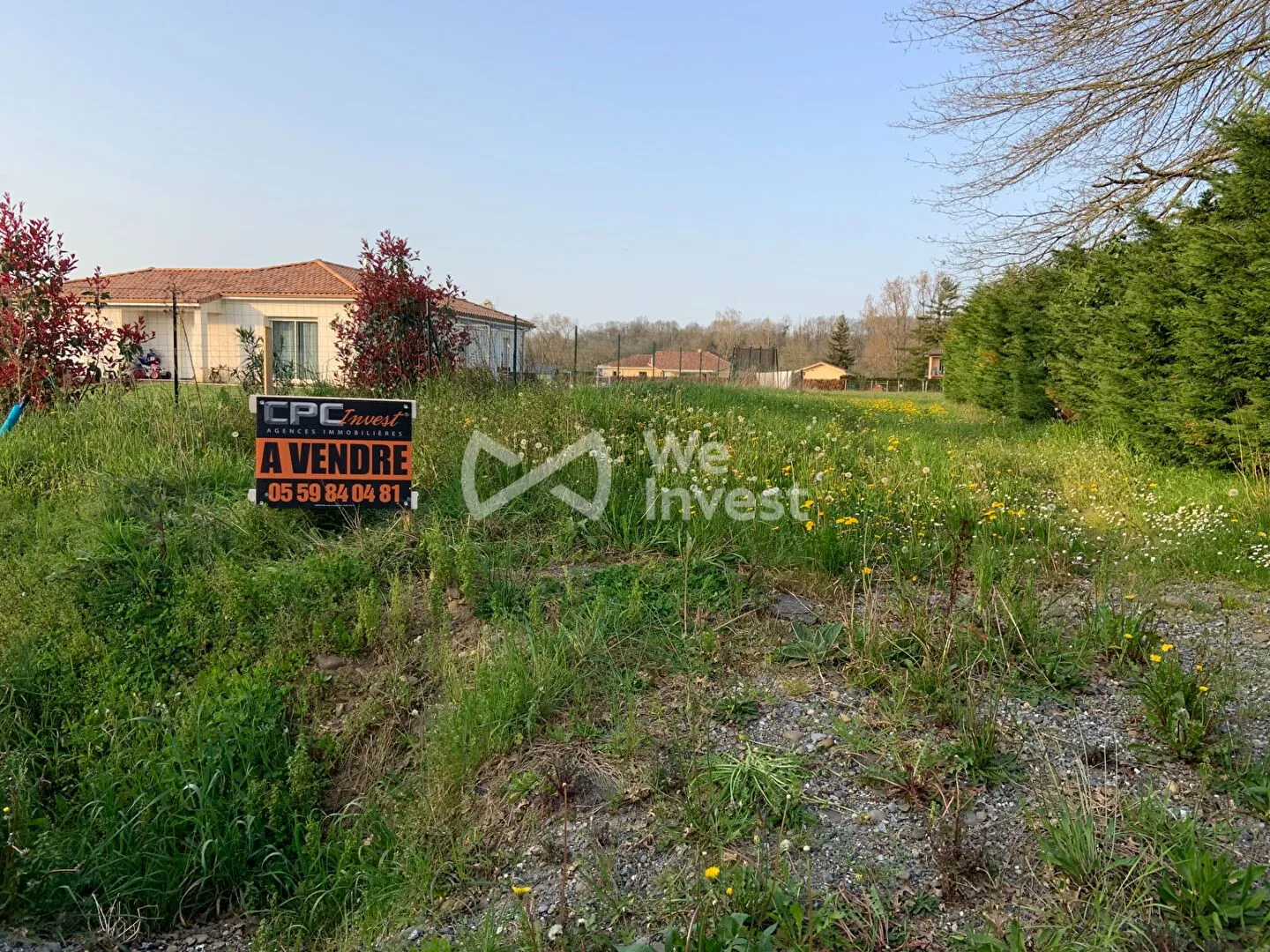 Terrain constructible de 1650 m² à Sault de Navailles, proche commodités