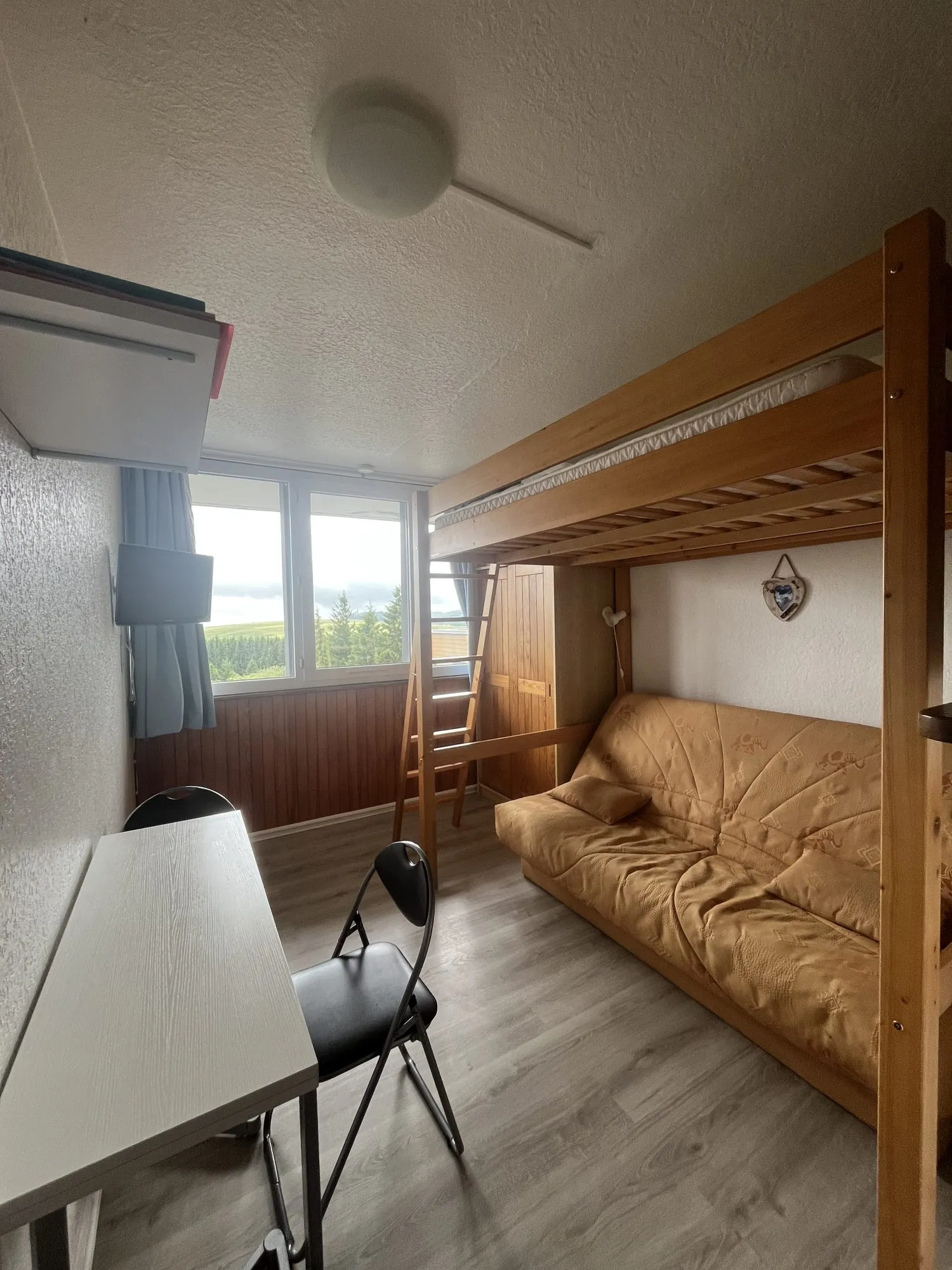 Studio Meublé avec Vue Montagne à Besse-et-Saint-Anastaise - 20 m²