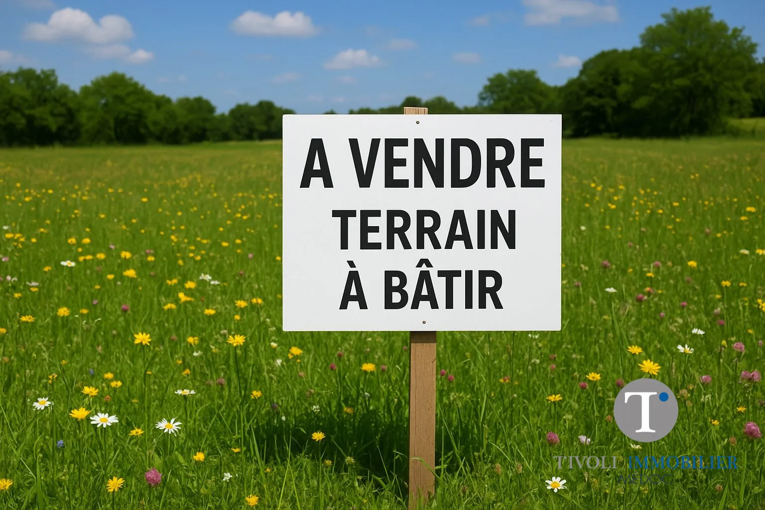 Terrain constructible de 600 m² à Cussac-Fort-Médoc, environnement calme