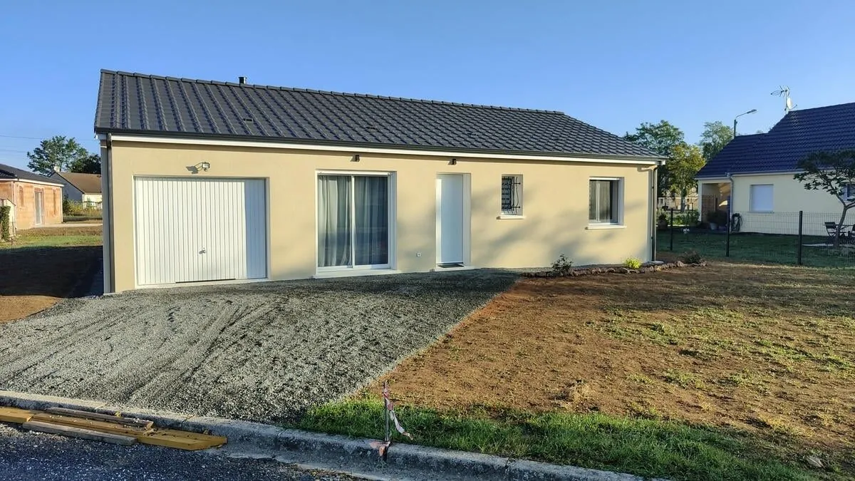 Opportunité rare : Maison neuve à Bizonnes de 77m² avec 3 chambres près de Bourgoin et Voiron