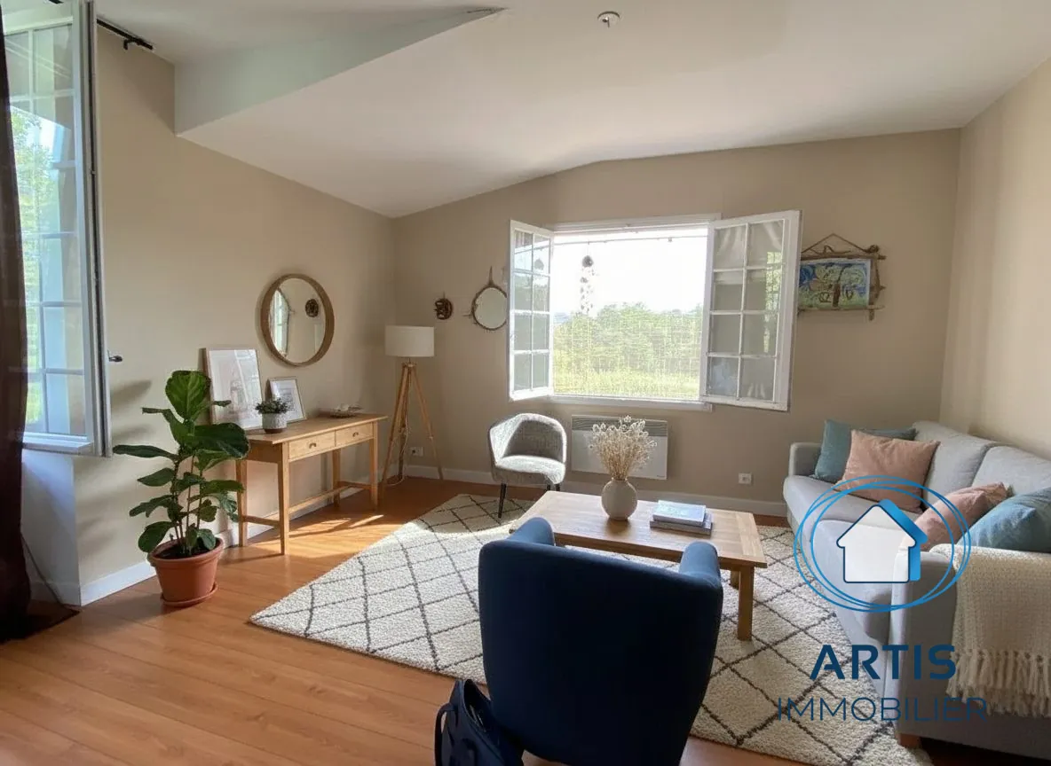 Appartement lumineux avec deux chambres à Sare - Dernier étage et parking