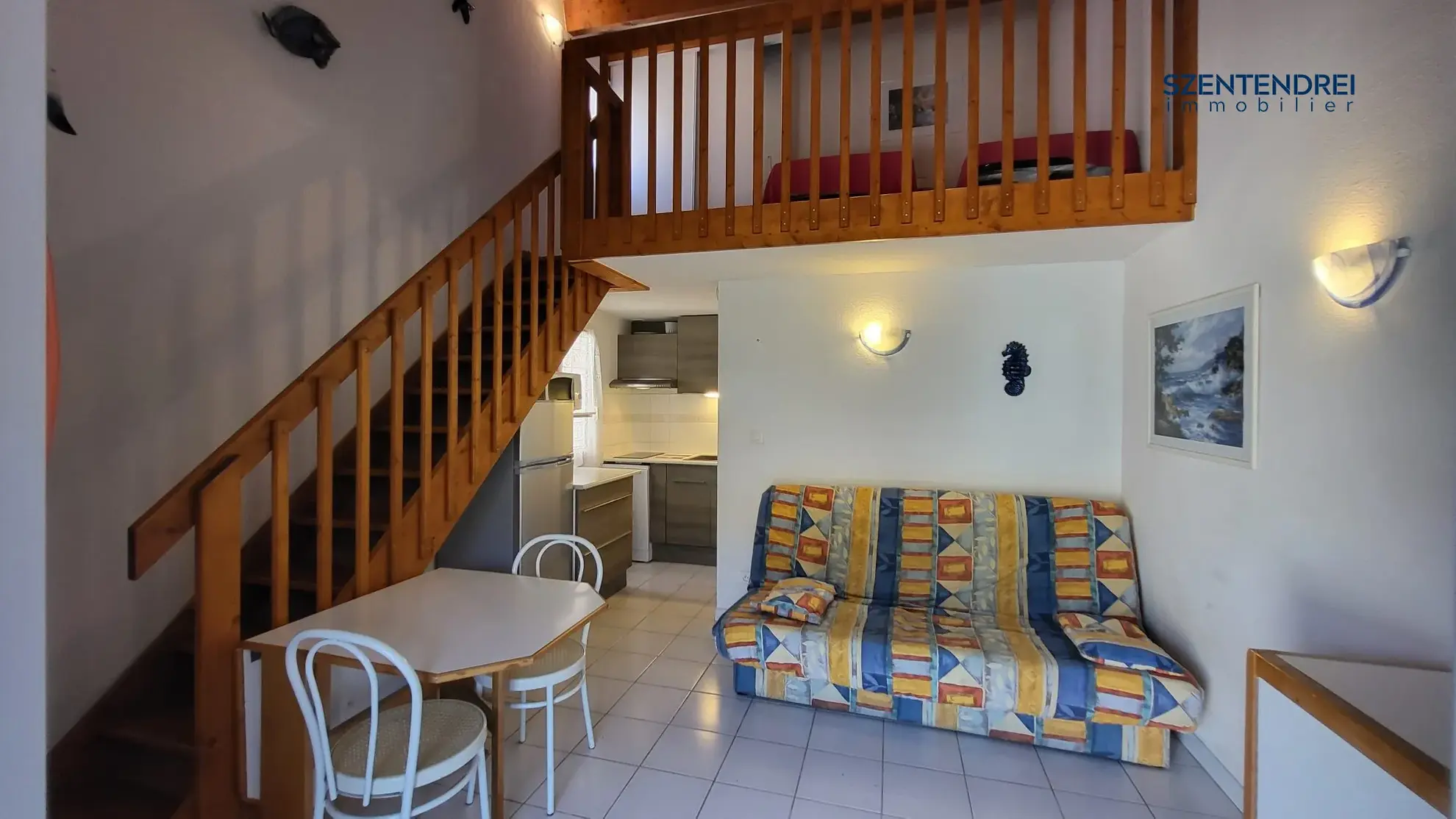 maison à la vente cap d'agde szentendrei immobilier  Charmant appartement de 25 m² à deux pas de la plage au Cap d'Agde 