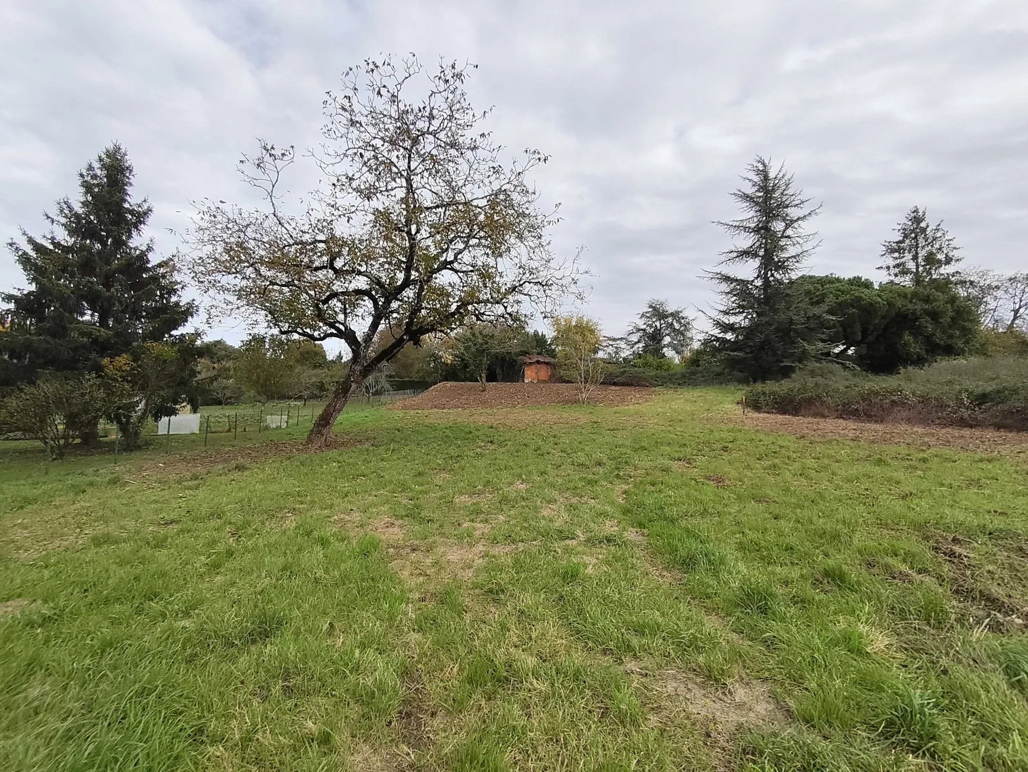 Terrain constructible à Saint-Claud de 1394 m² proche école et commerce