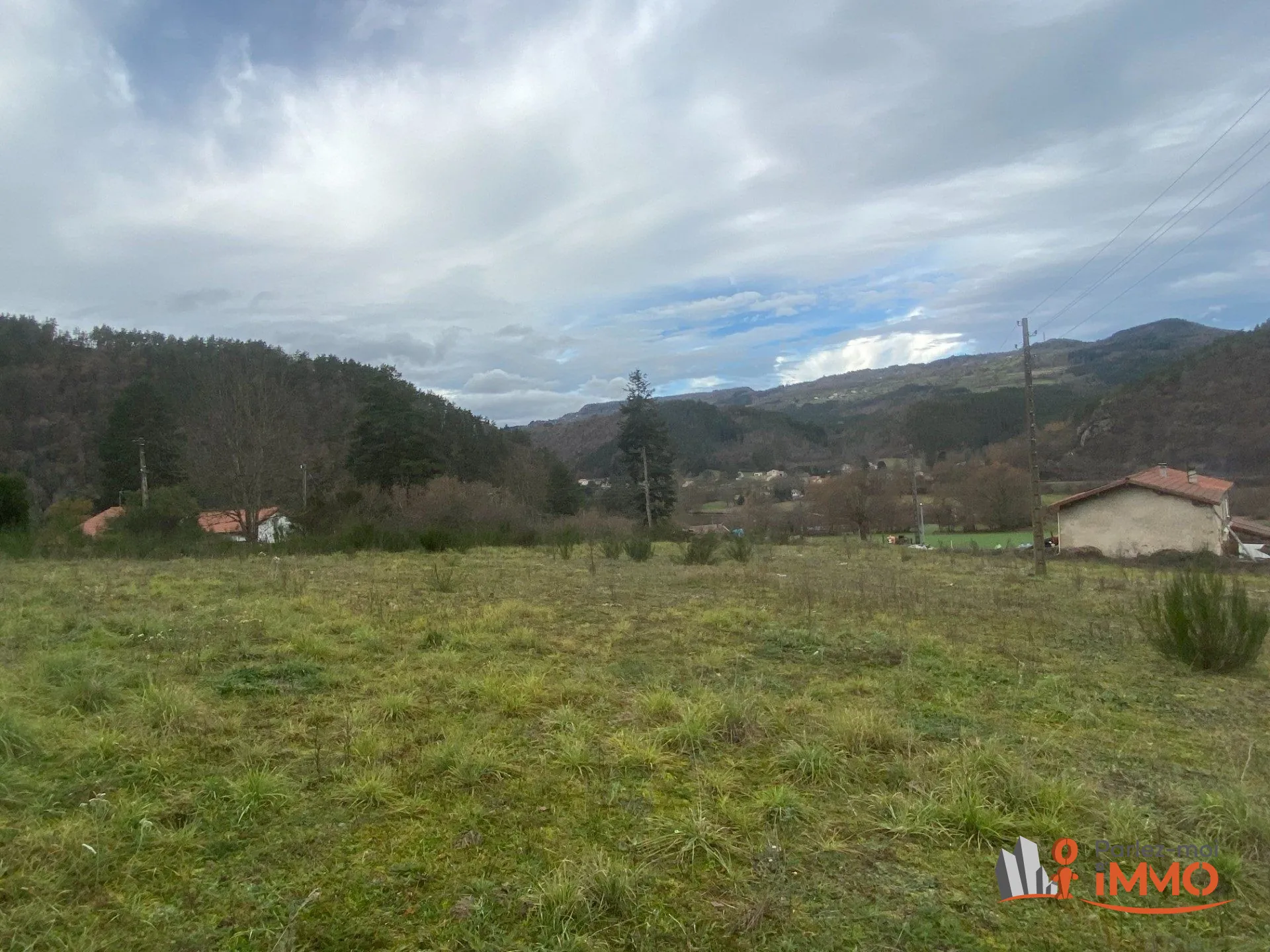 Terrain constructible à Saint Maurice de Lignon - 1871 m² en pleine nature 