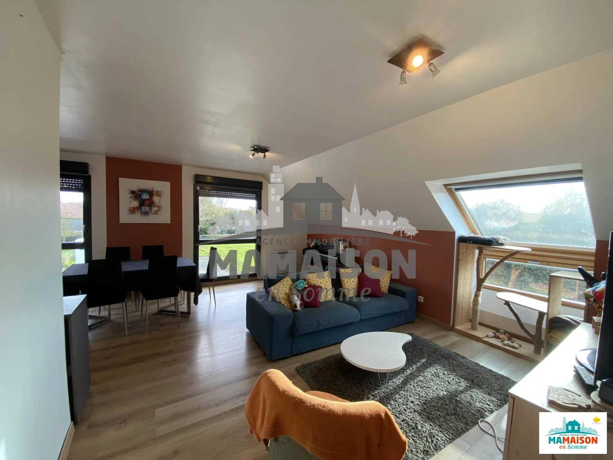 Appartement spacieux et calme à Villers-Bocage avec potentiel d'évolution