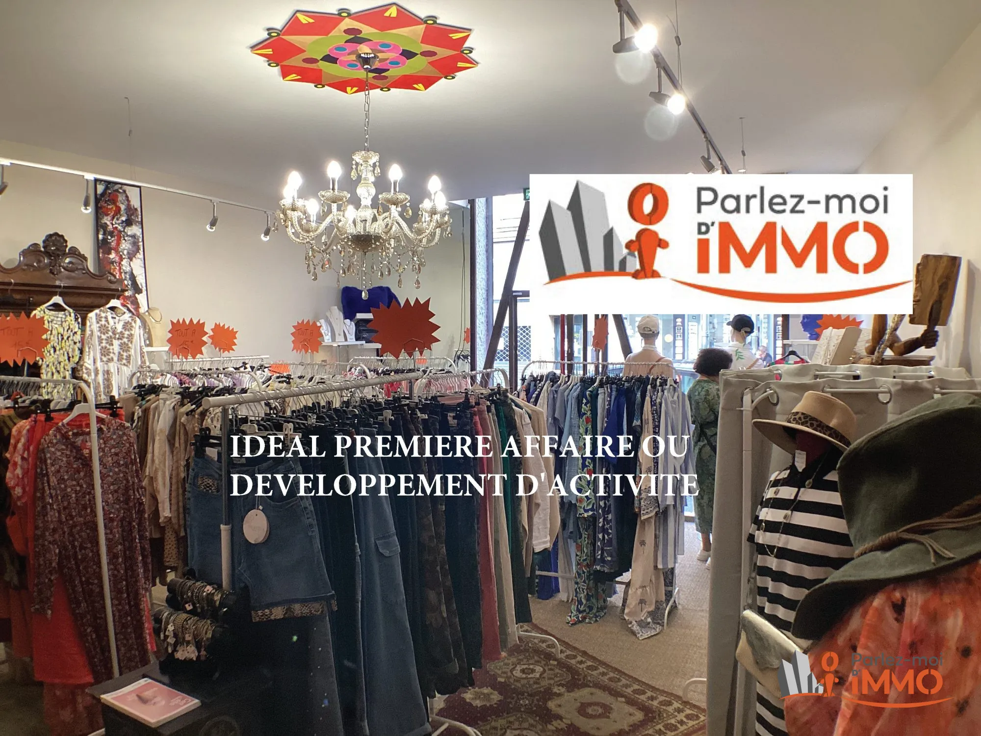 Fonds de commerce prêt-à-porter et bijoux à Saint-Étienne - Emplacement privilégié