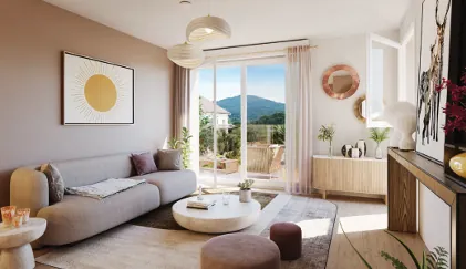 Appartement 2 pièces en rez-de-jardin à Wintzenheim, livraison 2027