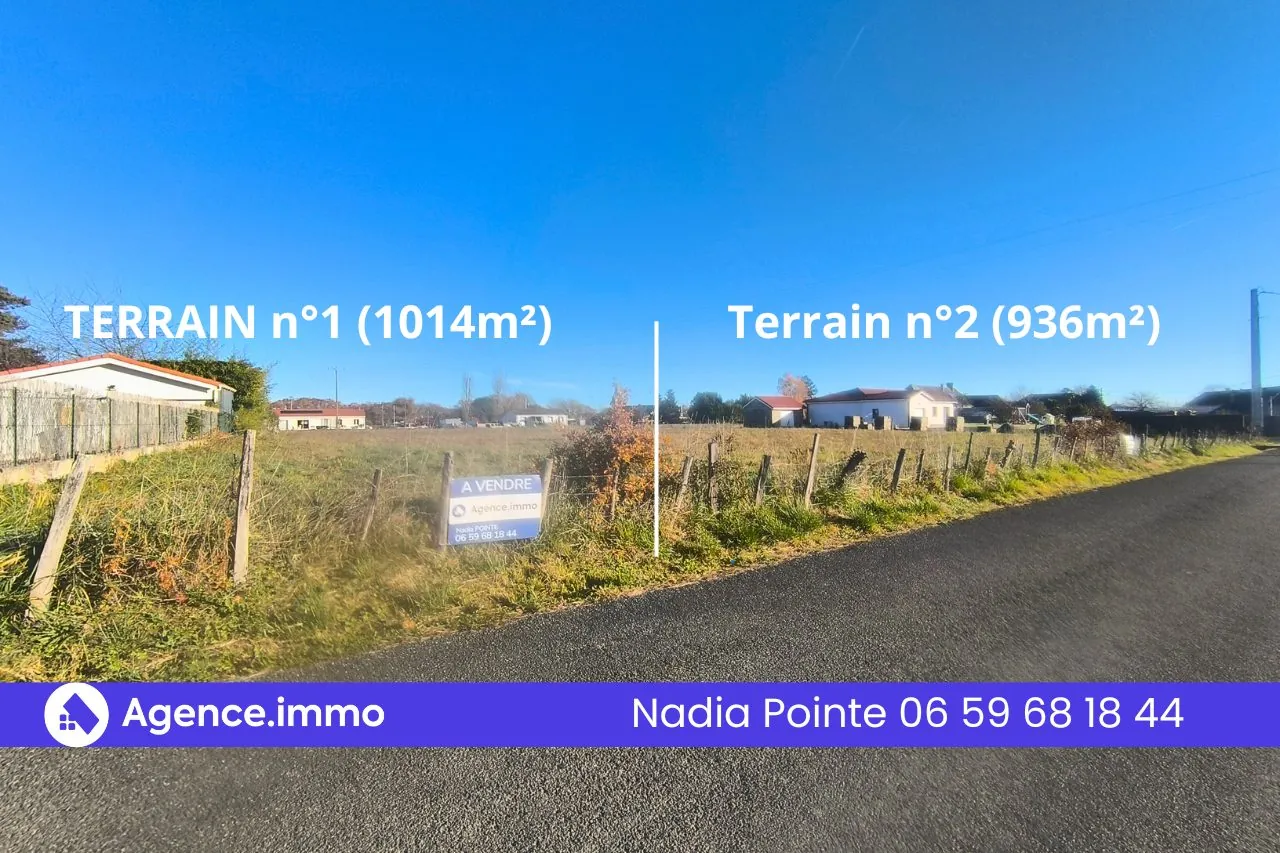 Terrain constructible de 1014 m² à Lagarde, CU valide - Idéal pour votre projet immobilier