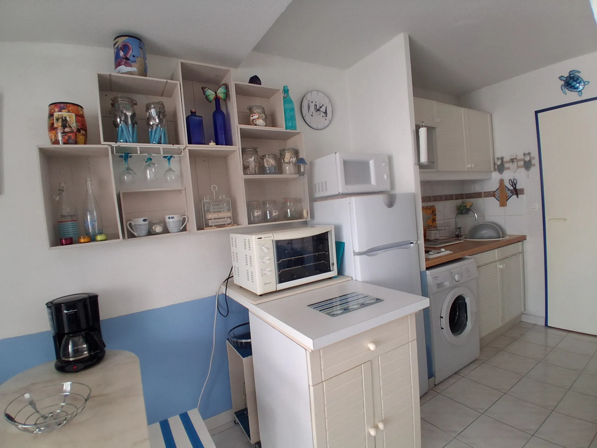 Bel appartement T2 avec terrasse et parking à Rochelongue, Agde 