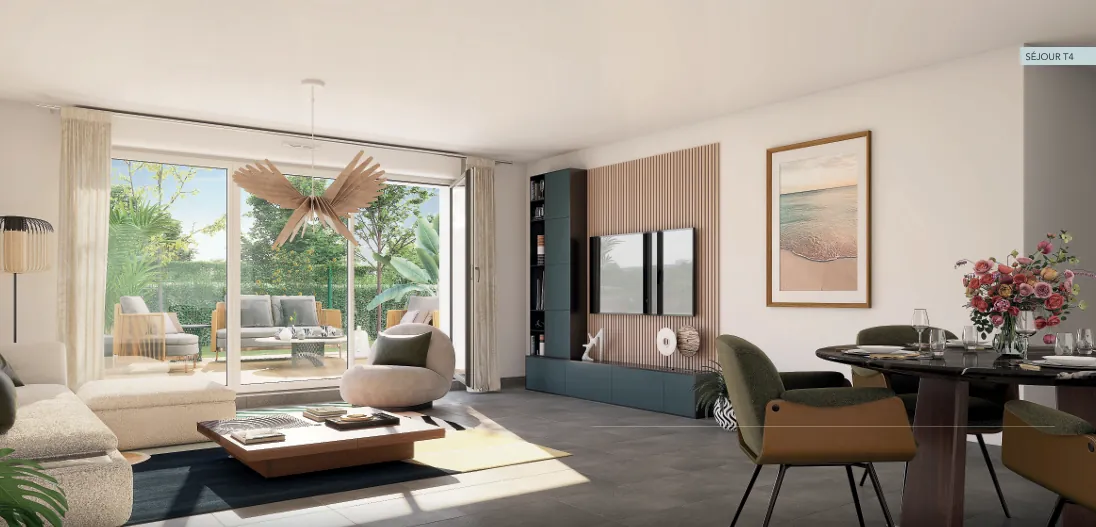 Appartement T3 neuf avec balcon à Valras-Plage en livraison 2027 