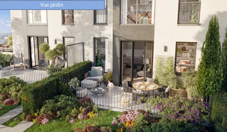 Studio neuf à Meudon avec jardin et terrasse - Livraison 2027