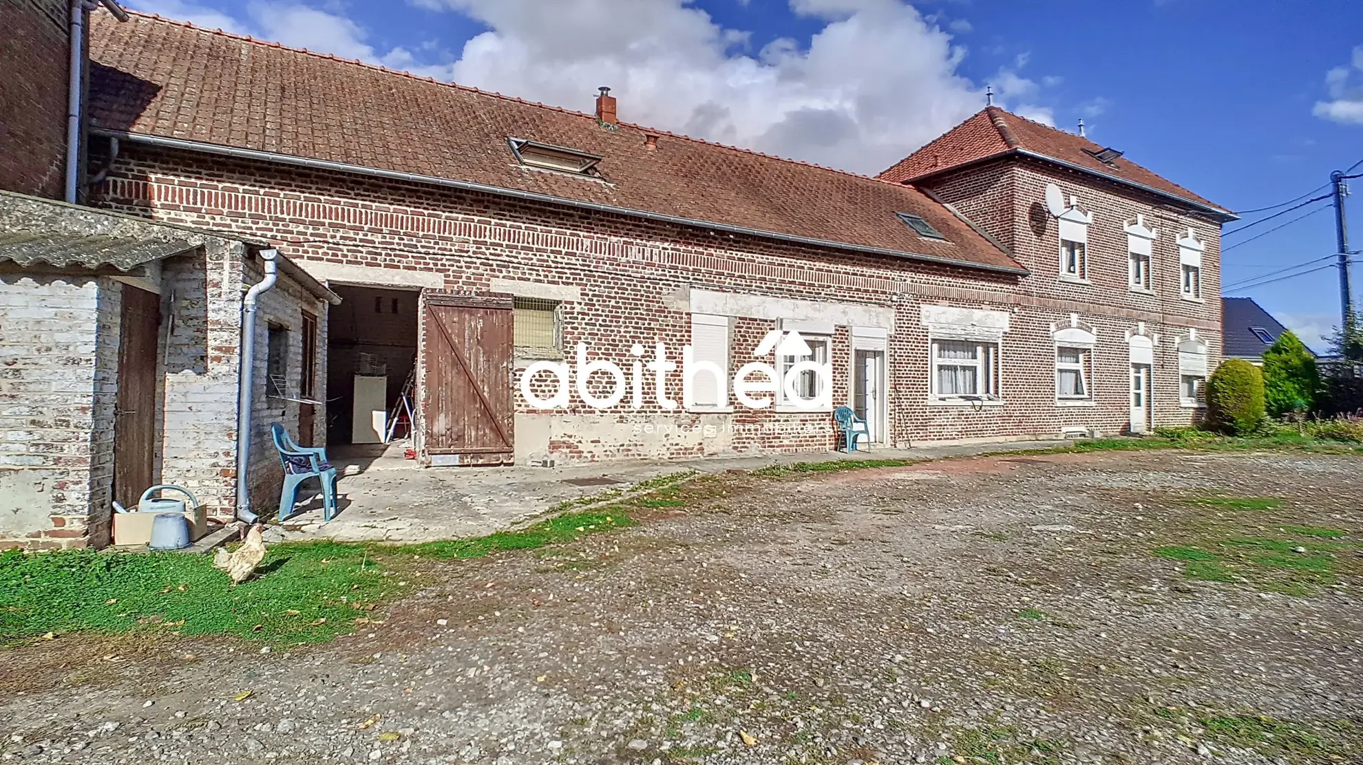 Ferme de 170 m² avec dépendances et terrain à Hermies, idéale rénovation 