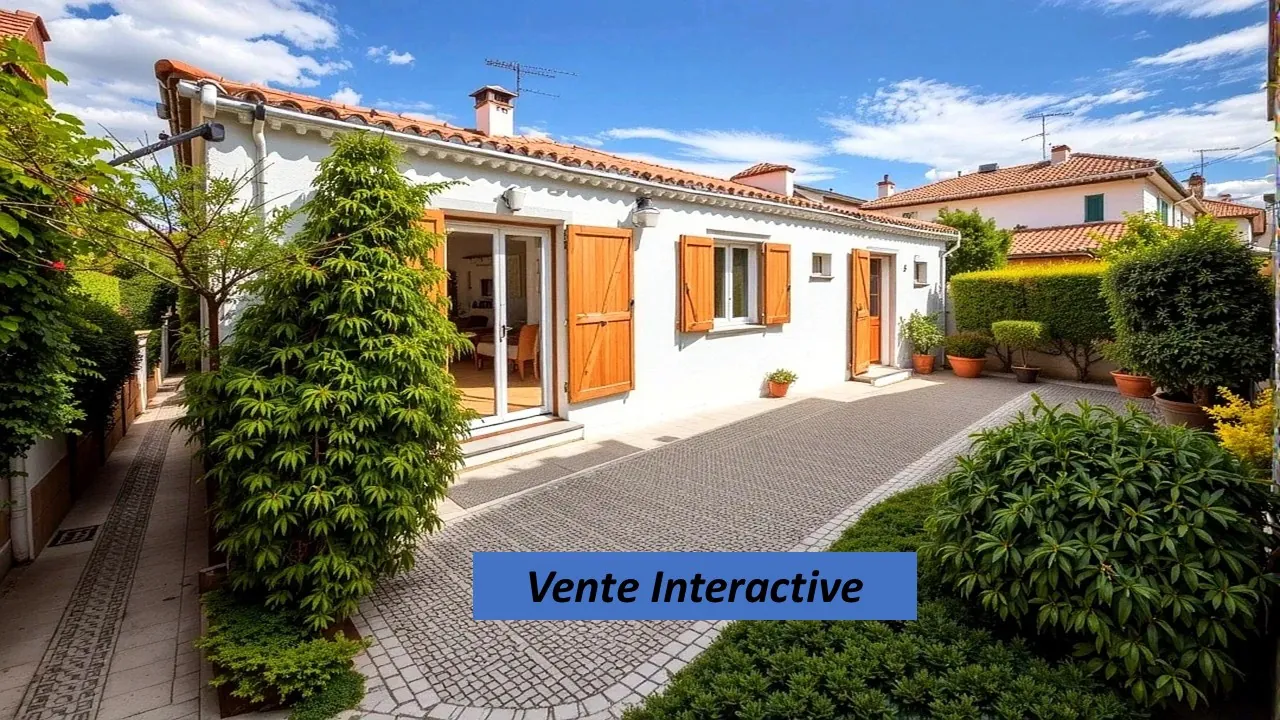 Maison de plain-pied à Panazol avec terrasse, 2 chambres, proche commodités