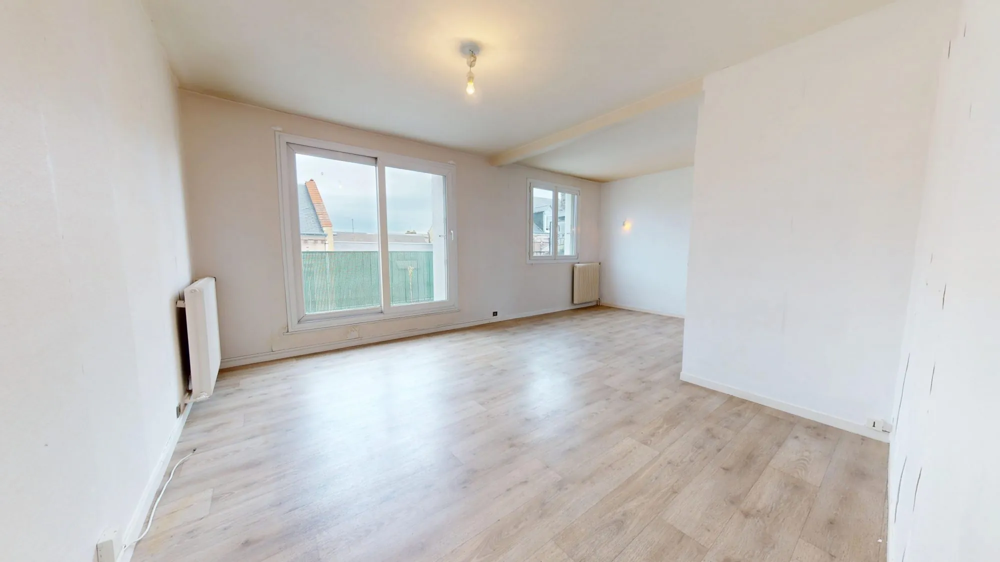 Appartement T3 lumineux de 77 m² avec balcon au Havre Coty